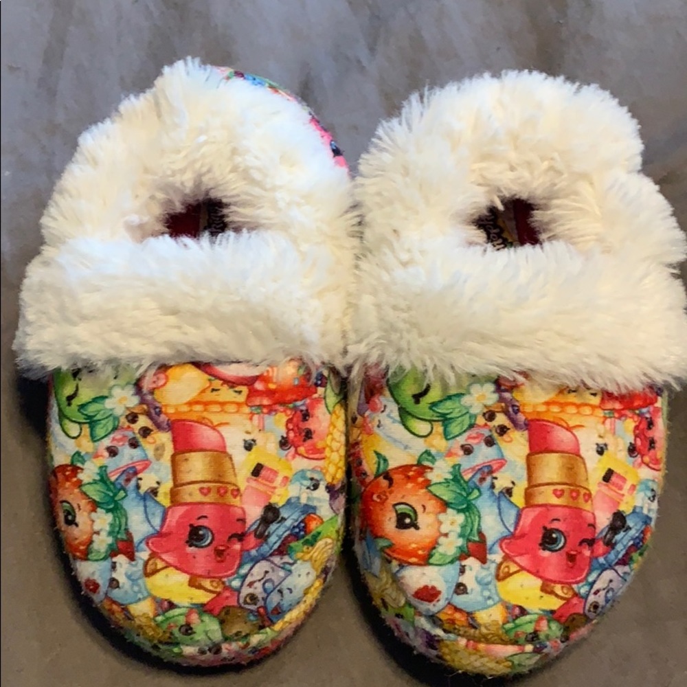 Shopkins Little Girls Slippers